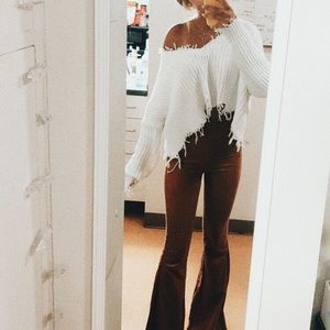 Crop sweater